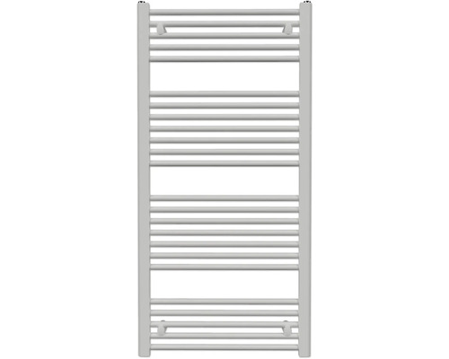 Handdoekradiator met meerdere horizontale stangen voor de badkamer