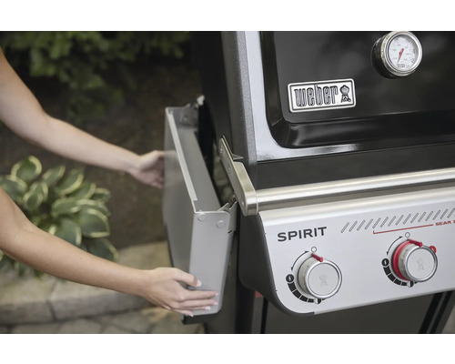 Weber Spirit Sear 2 gasbarbecue met bijzettafel