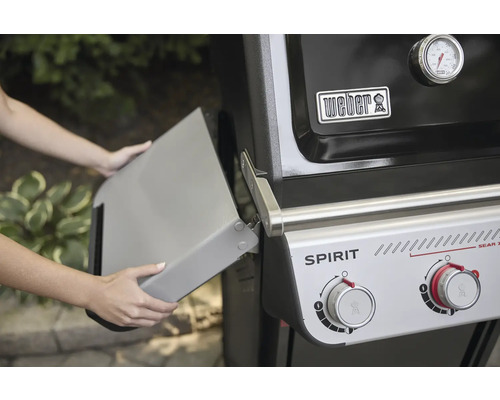 Weber Spirit gasbarbecue met inklapbare zijtafel