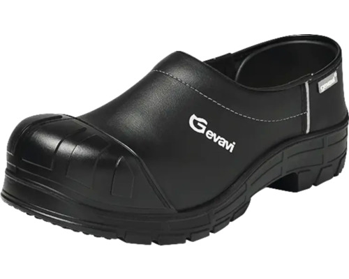 Zwarte veiligheidsschoen van het merk Gevavi