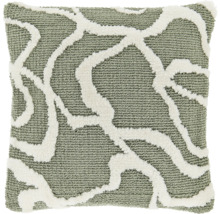 Vierkant kussen met abstract patroon