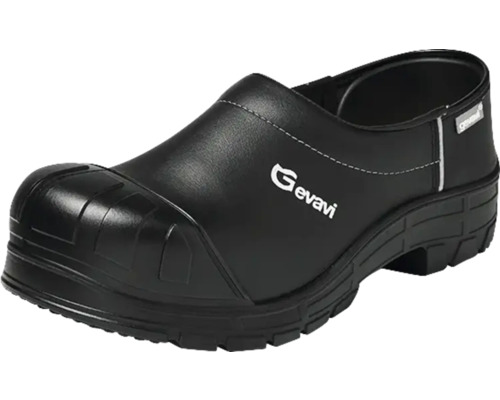 Zwarte veiligheidsschoen van kunststof