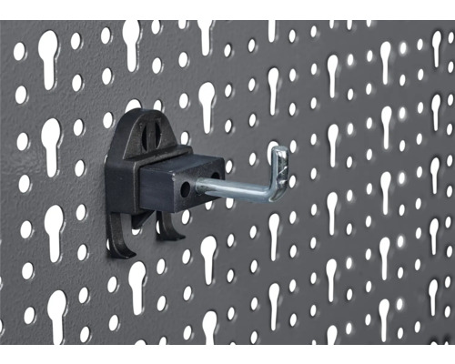 Gereedschapswand met haken voor gereedschapsopslag