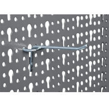 Geperforeerde wand met gereedschapshouder
