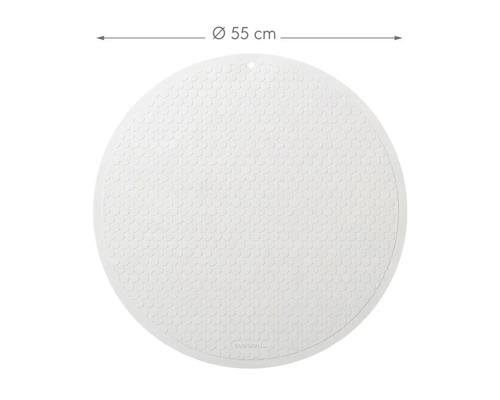 Ronde douchemat met een diameter van 55 cm