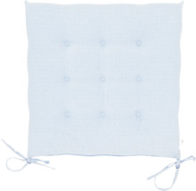 UNIQUE LIVING Zitkussen Bliss waterafstotend blauw 40x40 cm