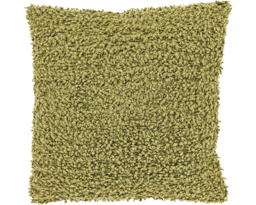 UNIQUE LIVING Kussen teddy Bjork moss green 45x45 cm