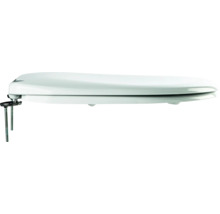 Witte toiletbril met bevestigingsmateriaal