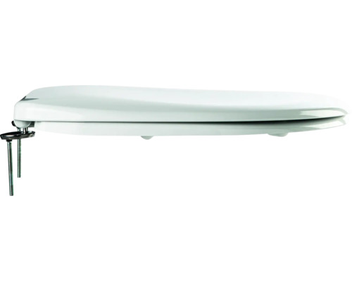 Witte toiletbril met bevestigingsmateriaal