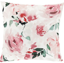 Decoratief kussen met bloemenpatroon