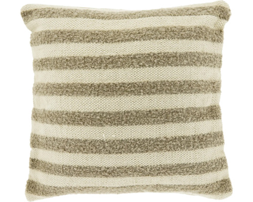 UNIQUE LIVING Kussen Stella strepen chateau grey 45x45 cm