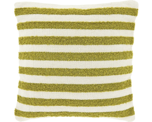 UNIQUE LIVING Kussen Stella strepen moss green 45x45 cm