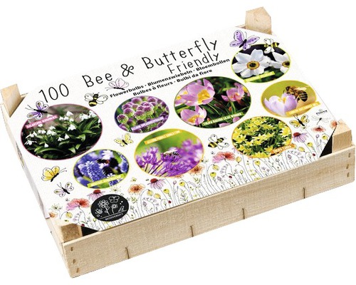 Bloembollen biodiversiteit bijen en vlinders 100 stuks