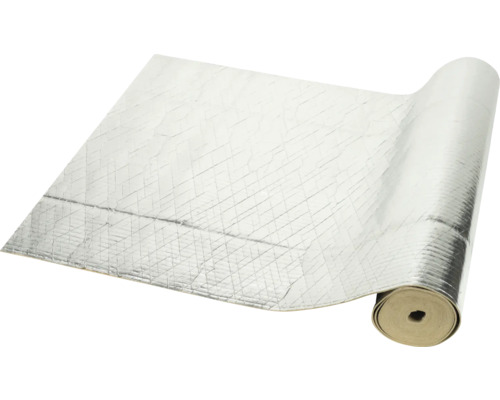 Rol contactgeluidsisolatie met aluminium coating