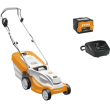 Accugrasmaaier met accu en oplader