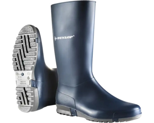 Dunlop rubberlaarzen met geprofileerde zool