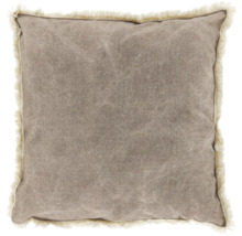 UNIQUE LIVING Kussen Laurie taupe 45x45 cm