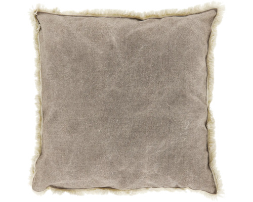 UNIQUE LIVING Kussen Laurie taupe 45x45 cm