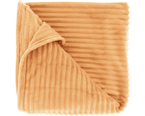 UNIQUE LIVING Plaid Dez apricot 150x200 cm