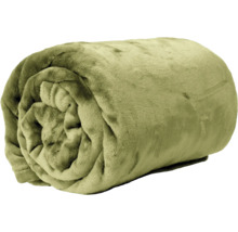 Opgerolde fleece deken
