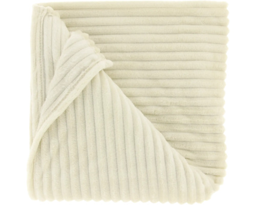 UNIQUE LIVING Plaid Dez dove white 150x200 cm