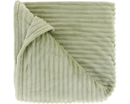 UNIQUE LIVING Plaid Dez tea green 150x200 cm