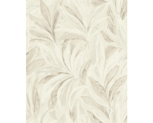 RASCH Vliesbehang 547467 Allegretto bladeren beige Behang met bladerdessin