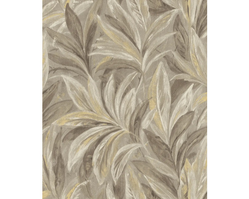RASCH Vliesbehang 547474 Allegretto bladeren bruin Behang met plantenmotief
