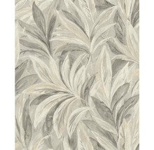Behang met plantenmotief