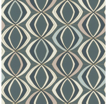 Behang met geometrisch patroon