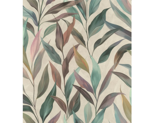 TESA RASCH Zelfklevend Behang 370614 bladeren beige Behang met bladerpatroon
