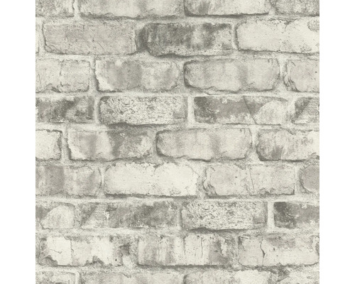 TESA RASCH Zelfklevend Behang 371932 steen grijs Behang met baksteenpatroon