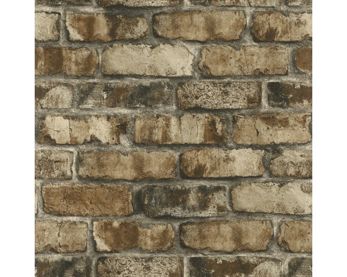 TESA RASCH Zelfklevend Behang 371918 steen bruin Behang met baksteenmotief voor wanddecoratie