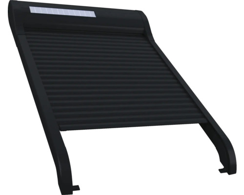 Rolluik met zonnepaneel