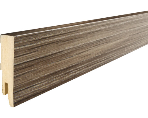 Plint met houtstructuur