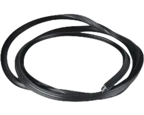 Zwarte rubberen afdichting voor ramen en deuren