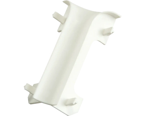 Kunststof hoekstuk voor verwarmingsbuizen