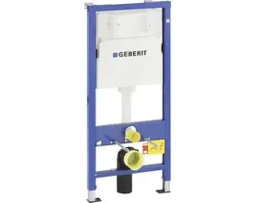 Geberit Logo voor blauw inbouwreservoirframe