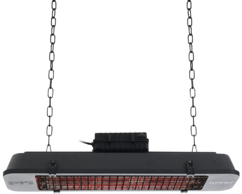 SUNRED Terrasverwarmer Vintage Dark hangend zwart 2500 W