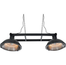 Hanglamp met twee lampen en kettingophanging