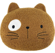 Decoratief kussen kat met gezicht