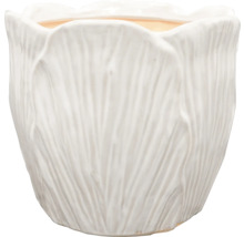 Decoratieve bloempot met gestructureerd oppervlak