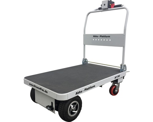 Accu platformwagen AP 250 voor het transport van lasten