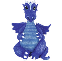 Decoratief figuur blauwe draak