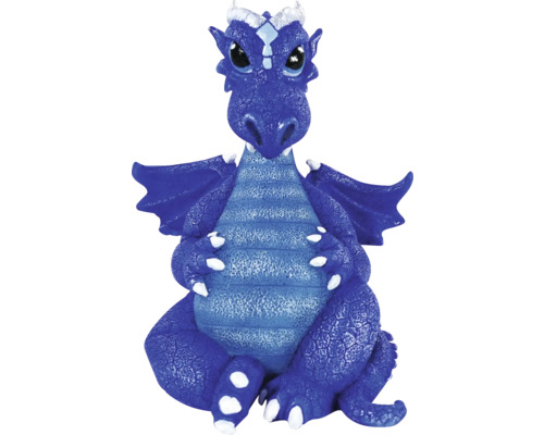 ORBIT Aquariumdecoratie Dino blauw 10 x 7 x 9 cm Decoratief figuur blauwe draak