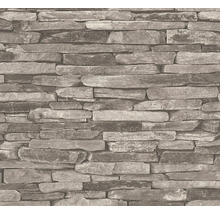 Behang met steenmotief