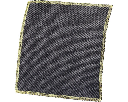 Grijze stoffen staal met naad