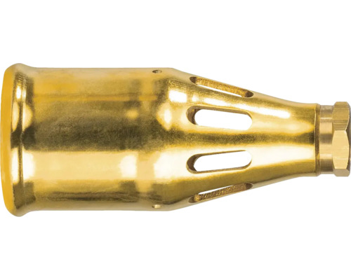 Messing gasbranderkop met ventilatieopeningen