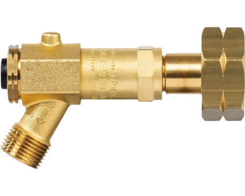 Messing gas hoekkraan