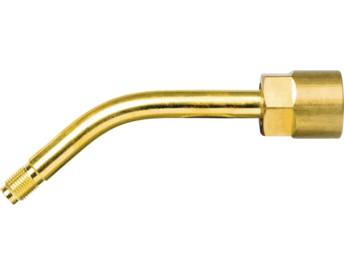 Gebogen messing spuitmondstuk